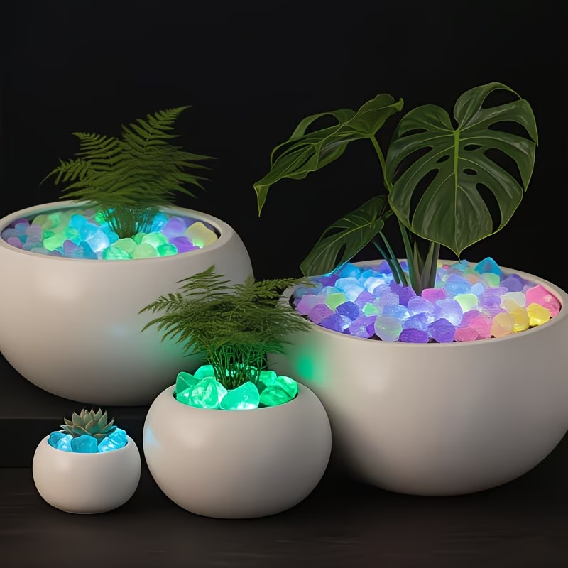 300PCS Luminous Pebble Set,0.9 - Aquarium Plant 评论和价格