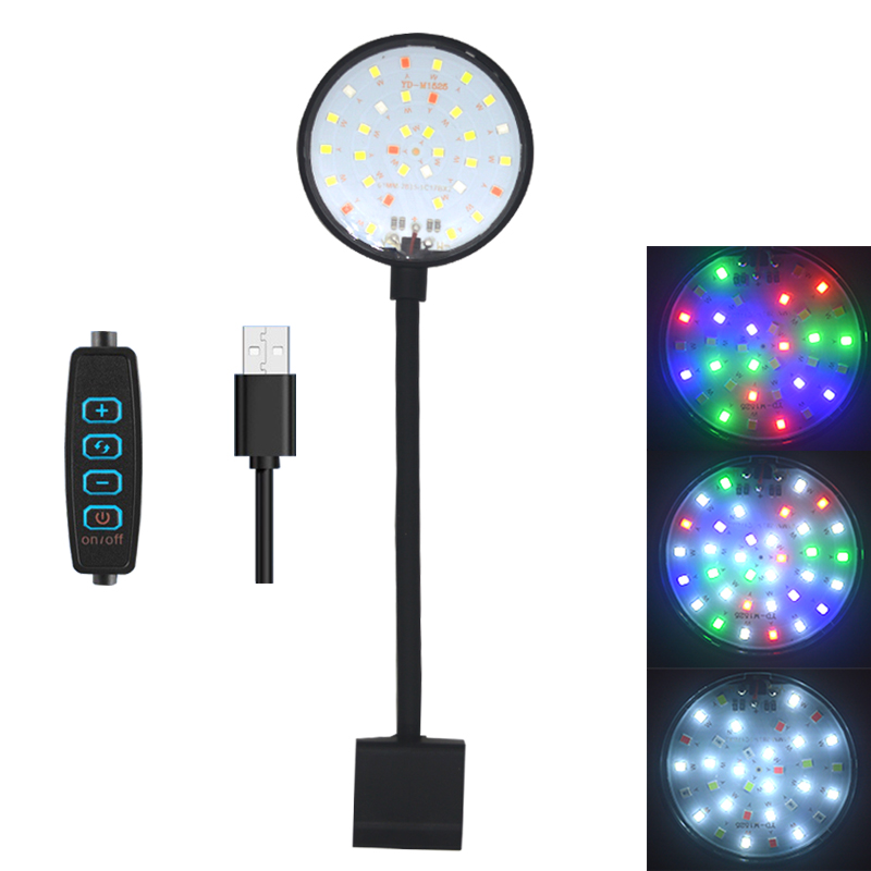 USB Aquarium LED Lamp Fish Tan - Aquarium Plant Design 评论和价格