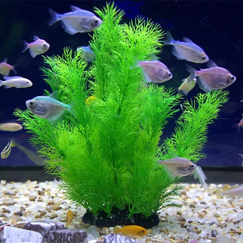 Artificial Aquarium Decor Plan - Aquarium Plant Design 评论和价格