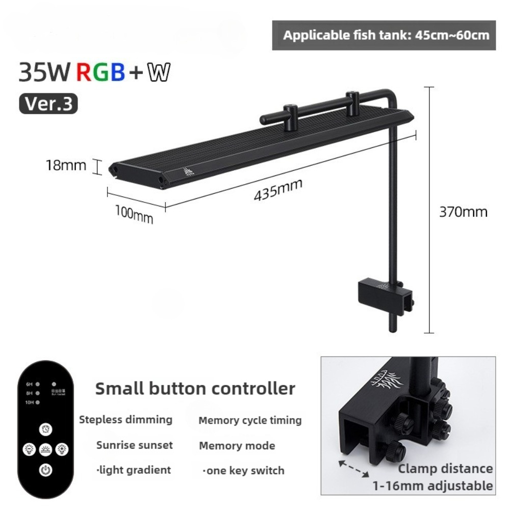 LED Aquarium Light Sunrise Day - Planted Aquarium Cycling 评论和价格