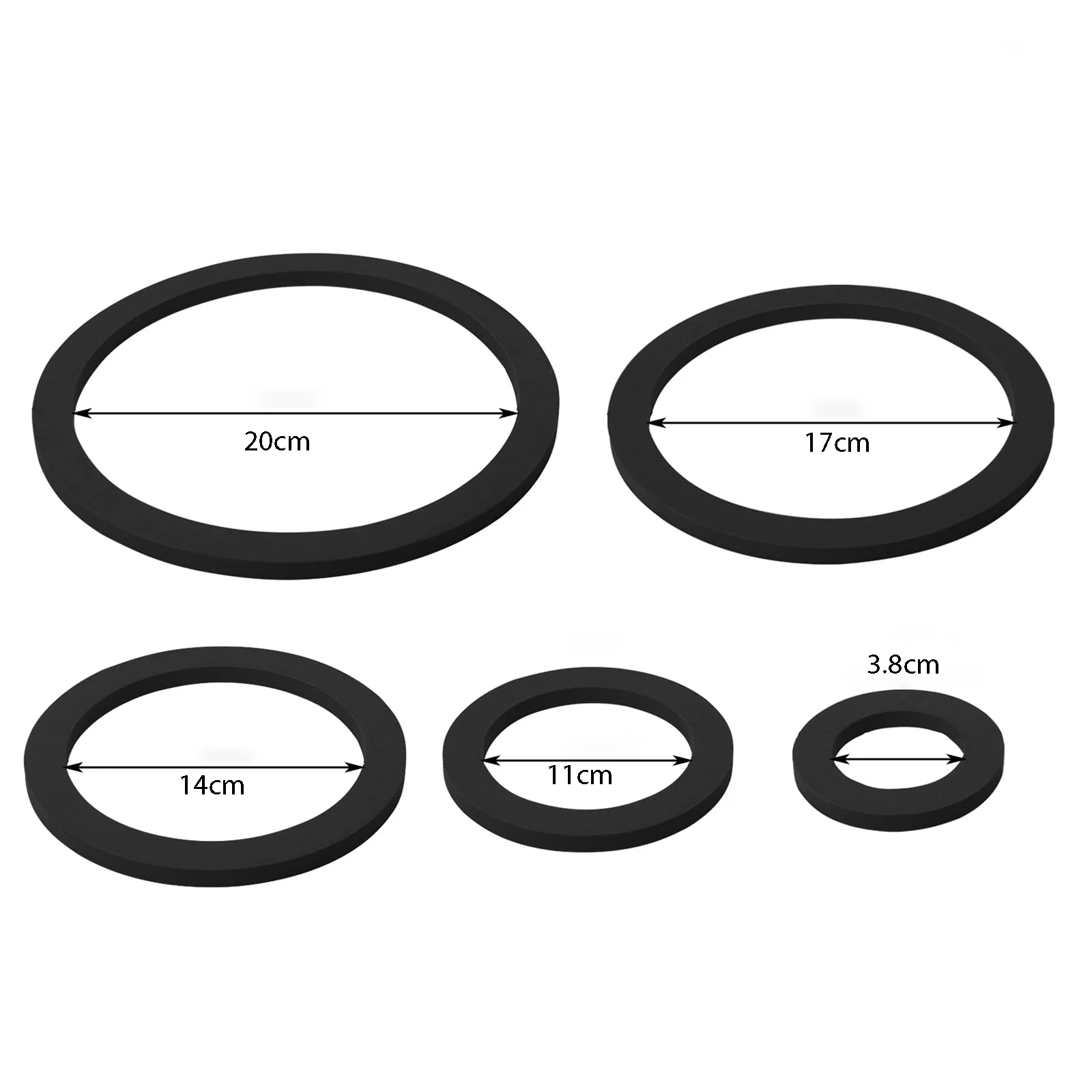 5Pcs EVA Fish Feeding Ring Aqu - Aquarium Planted Fish Tank 评论和价格