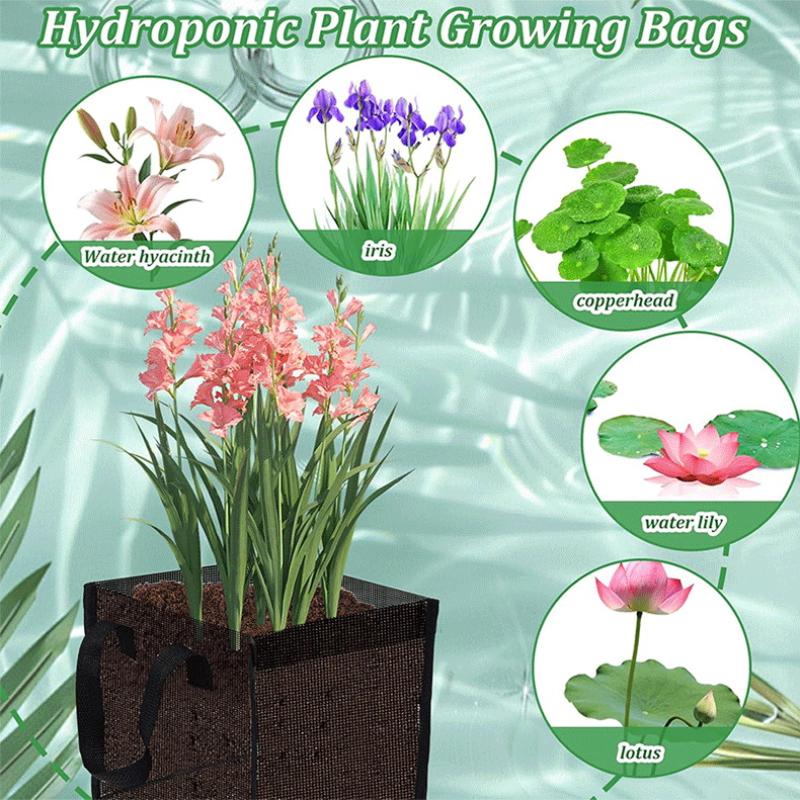 4 Pcs Black Mesh Pond Planting - Aquarium Plant 评论和价格