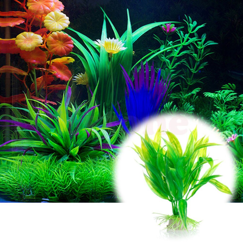 15cm Artificial Aquarium Decor - Aquarium Plant Design 评论和价格