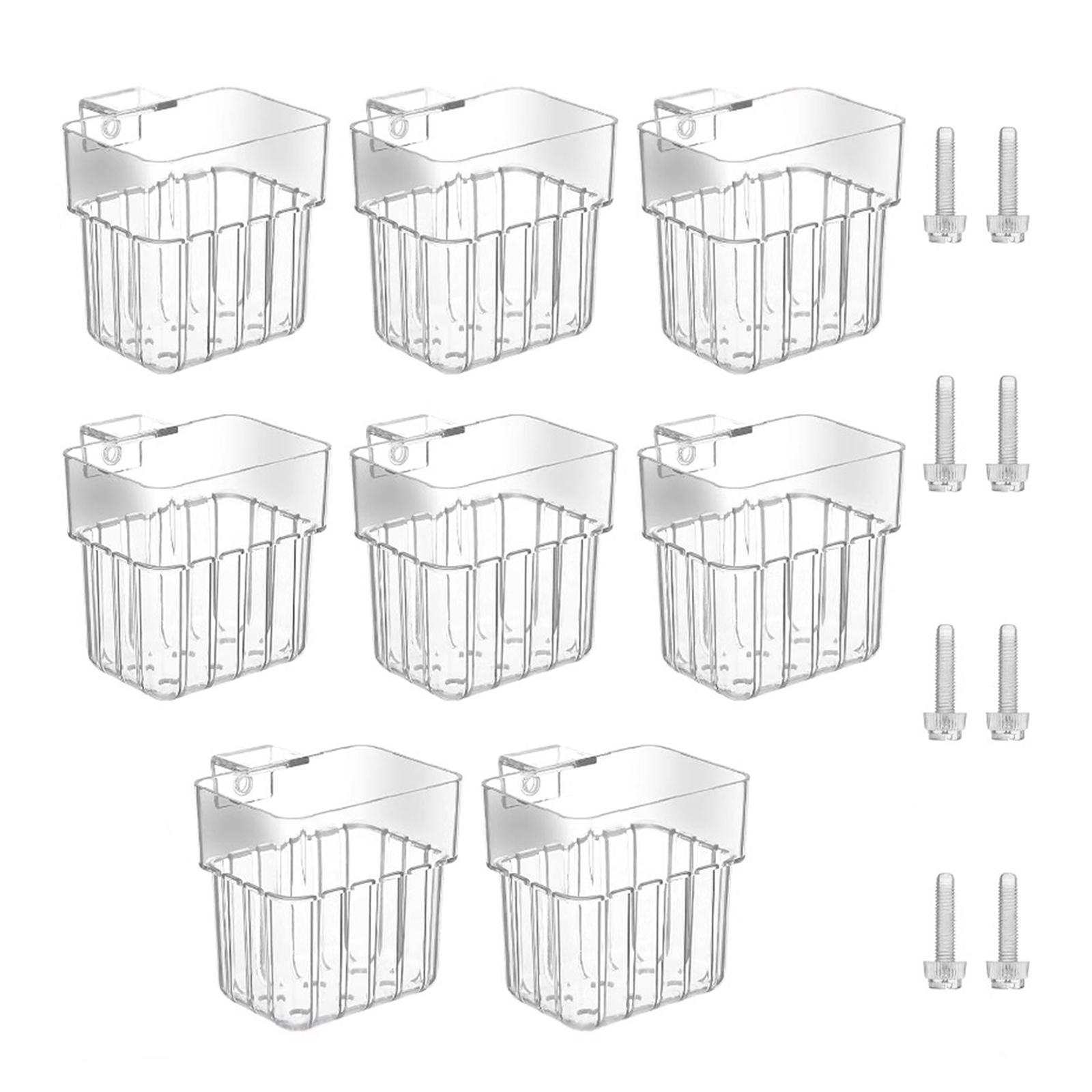 Aquatic Plant Pot Clear Plasti - Aquarium Planted Set Up 评论和价格