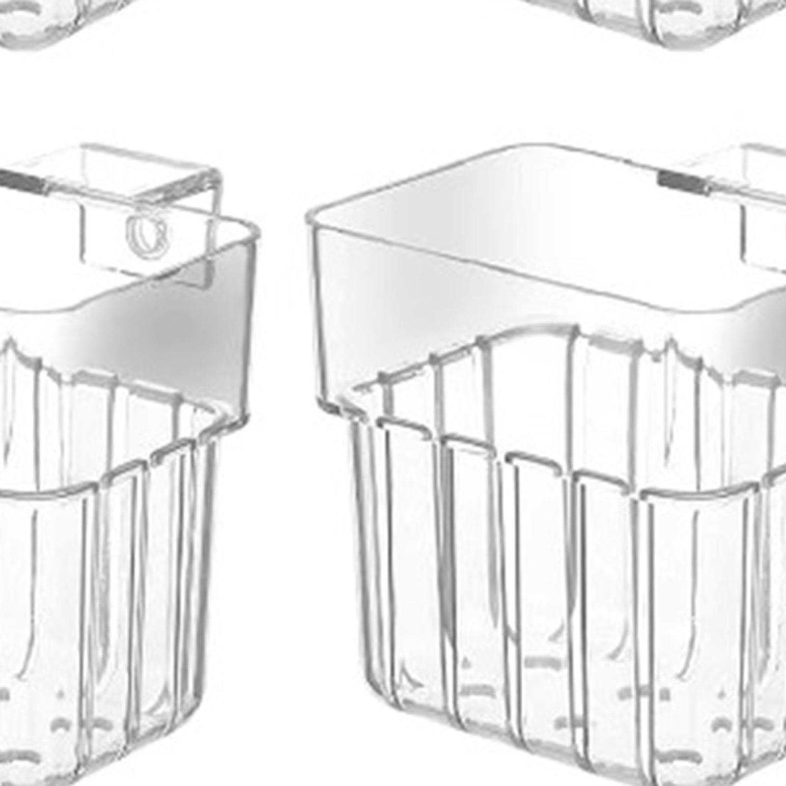 Aquatic Plant Pot Clear Plasti - Aquarium Planted Set Up 评论和价格