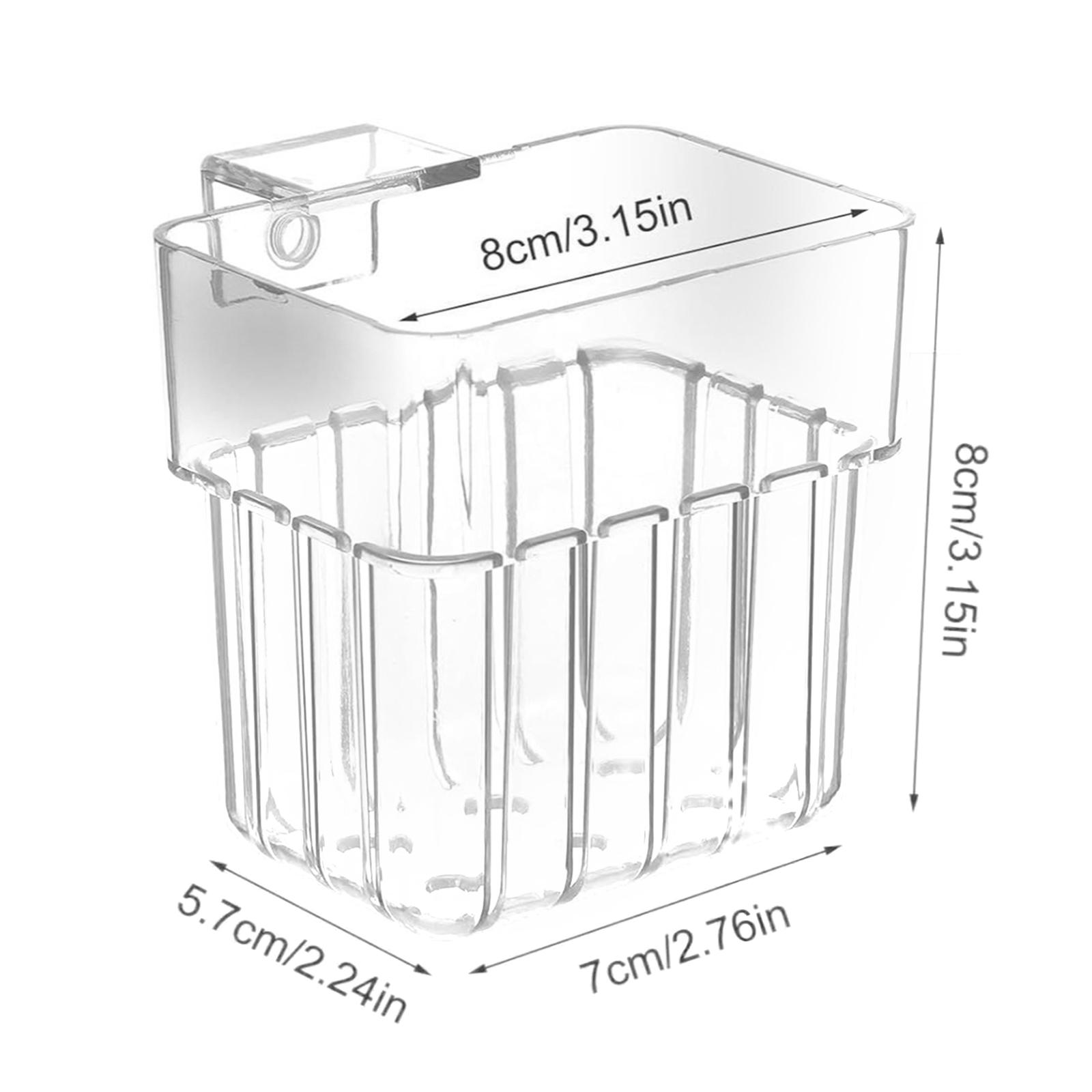 Aquatic Plant Pot Clear Plasti - Aquarium Planted Set Up 评论和价格